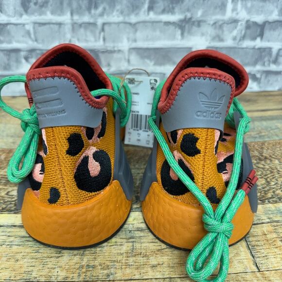 Adidas X Pharrell Williams Human Race NMD Animal Print GZ4439 Mens Size 10 New - Picture 5 of 7